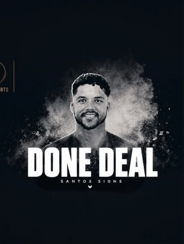 Santos announced as a new signing