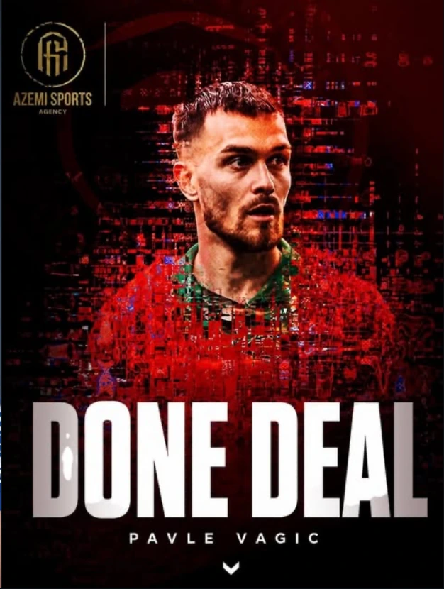 Pavle Vagić transfer announcement